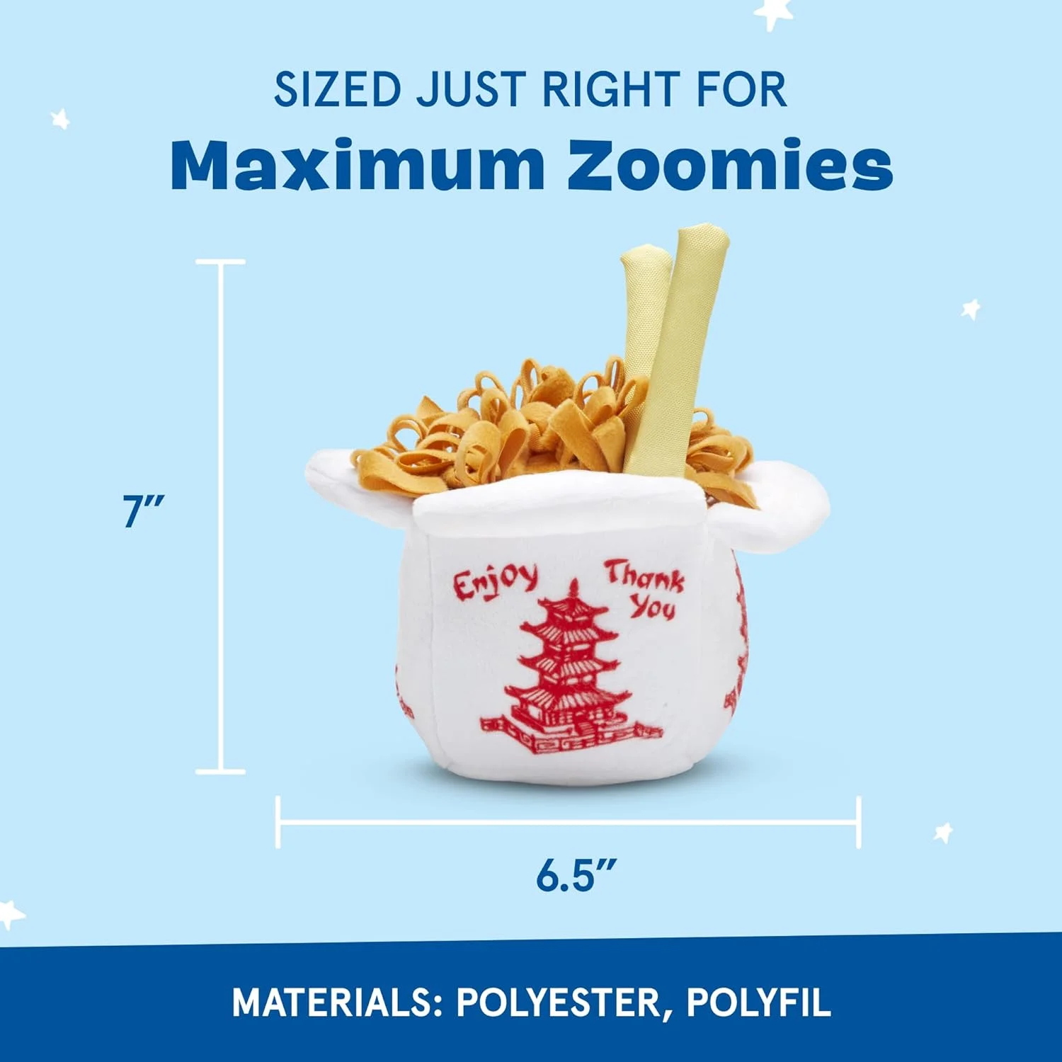 اسباب بازی سگ جیرجیر کننده Barkbox - اسباب بازی های جویدنی پولیشی و جیرجیری | اسباب بازی های توله سگ و حیوانات خانگی برای سگ های کوچک تا متوسط | چاو چاو مین (متوسط) اسباب بازی سگ جیرجیر کننده Barkbox - اسباب بازی های جویدنی پولیشی و جیرجیری | اسباب بازی های توله سگ و حیوانات خانگی برای سگ های کوچک تا متوسط | چاو چاو مین (متوسط)