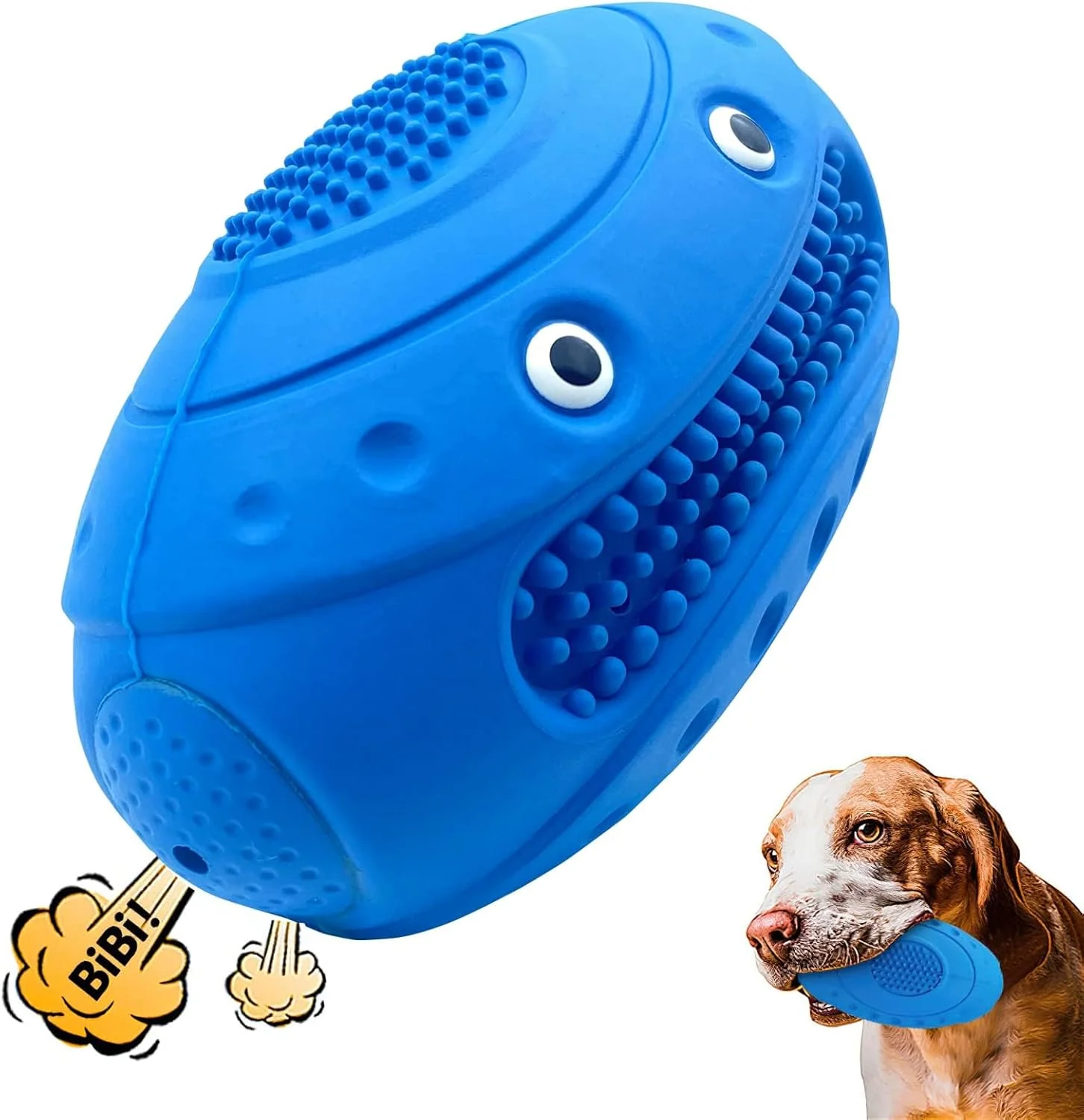 توپ سوت دار سگ آزونی، اسباب بازی بادوام و مقاوم 13.2 سانتی متری برای سگ های نژاد متوسط و بزرگ، اسباب بازی برای رفع خستگی و تحریک سگ، اسباب بازی لاستیکی حیوانات خانگی، اسباب بازی سگ در فضای باز توپ سوت دار سگ آزونی، اسباب بازی بادوام و مقاوم 13.2 سانتی متری برای سگ های نژاد متوسط و بزرگ، اسباب بازی برای رفع خستگی و تحریک سگ، اسباب بازی لاستیکی حیوانات خانگی، اسباب بازی سگ در فضای باز