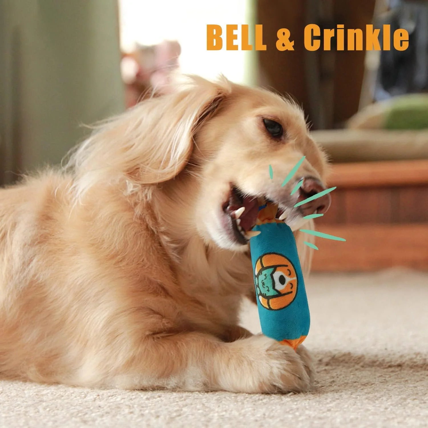 مجموعه 4 عددی اسباب بازی سگ پولیشی جیغ دار AWOOF، اسباب بازی های توله سگ حیوانات عروسکی زیبا با صدای جیر جیر و کیف سازماندهی، جویدنی برای سگ های کوچک متوسط بزرگ مجموعه 4 عددی اسباب بازی سگ پولیشی جیغ دار AWOOF، اسباب بازی های توله سگ حیوانات عروسکی زیبا با صدای جیر جیر و کیف سازماندهی، جویدنی برای سگ های کوچک متوسط بزرگ