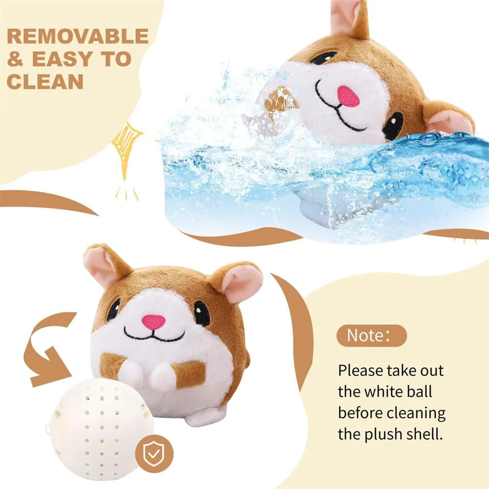 اسباب بازی های تعاملی سگ آزونی، اسباب بازی سگ متحرک با کنترل از راه دور (همستر سفید) قابل شستشو، سخنگو و جیر جیر کننده، توپ تعاملی سگ، اسباب بازی های شارژی توله سگ اسباب بازی های تعاملی سگ آزونی، اسباب بازی سگ متحرک با کنترل از راه دور (همستر سفید) قابل شستشو، سخنگو و جیر جیر کننده، توپ تعاملی سگ، اسباب بازی های شارژی توله سگ