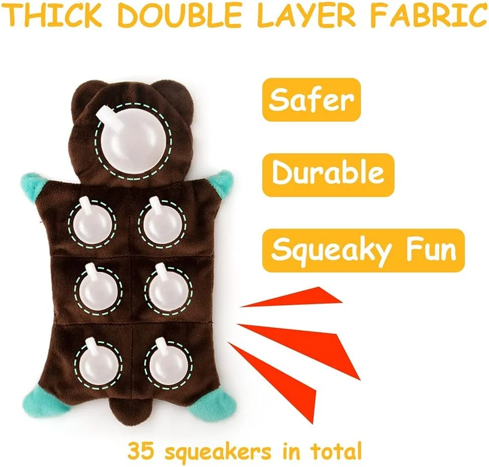 اسباب بازی های سگ بدون الیاف AWOOF، بسته 5 عددی اسباب بازی های جیر جیر کننده سگ، مجموعه اسباب بازی های سگ پولیشی چروک دار برای دندان درآوردن توله سگ، اسباب بازی های جویدنی بادوام سگ برای سگ های کوچک و متوسط، اسباب بازی های حیوانات خانگی زیبا برای بازی، آموزش و کاهش بی حوصلگی اسباب بازی های سگ بدون الیاف AWOOF، بسته 5 عددی اسباب بازی های جیر جیر کننده سگ، مجموعه اسباب بازی های سگ پولیشی چروک دار برای دندان درآوردن توله سگ، اسباب بازی های جویدنی بادوام سگ برای سگ های کوچک و متوسط، اسباب بازی های حیوانات خانگی زیبا برای بازی، آموزش و کاهش بی حوصلگی