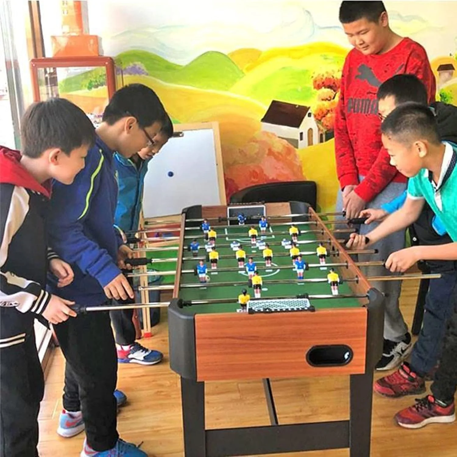 فوتبال دستی چند نفره SVASTY، مونتاژ آسان و بادوام، بازی فوتبال دستی آرکید برای شب های خانوادگی و پارک فوتبال دستی چند نفره SVASTY، مونتاژ آسان و بادوام، بازی فوتبال دستی آرکید برای شب های خانوادگی و پارک