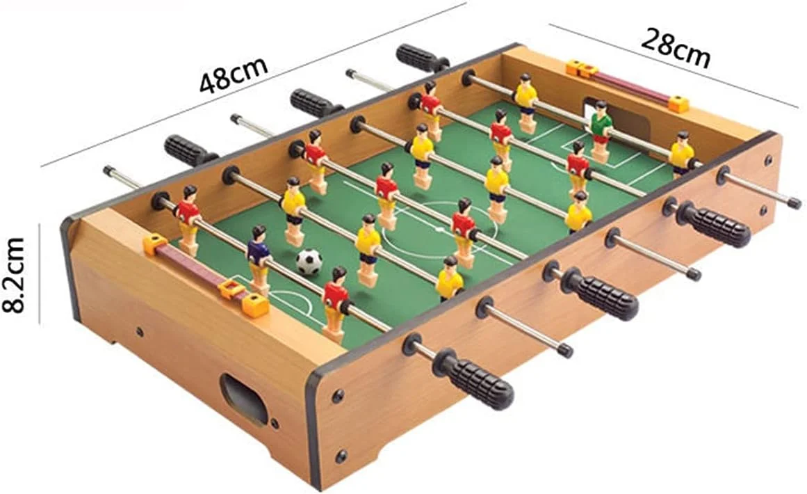 فوتبال دستی کوچک سواستی، بازی فوتبال دستی، بازی فوتبال برای کودکان و بزرگسالان، بازی فوتبال رومیزی چوبی با 6 توپ فوتبال دستی کوچک سواستی، بازی فوتبال دستی، بازی فوتبال برای کودکان و بزرگسالان، بازی فوتبال رومیزی چوبی با 6 توپ