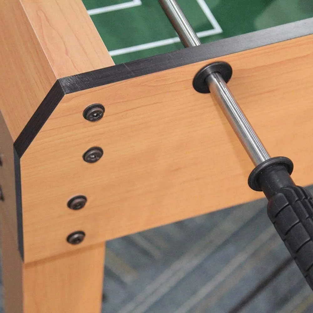 میز فوتبال دستی SVASTY، میز بازی فوتبال چوبی داخل سالن، سایز مسابقه و فوتبال دستی چند نفره برای بزرگسالان، خانه، اتاق بازی میز فوتبال دستی SVASTY، میز بازی فوتبال چوبی داخل سالن، سایز مسابقه و فوتبال دستی چند نفره برای بزرگسالان، خانه، اتاق بازی