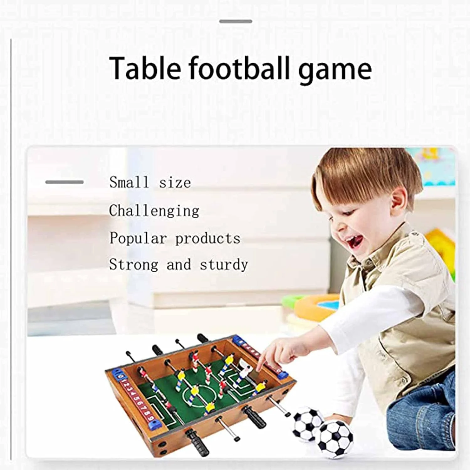 فوتبال دستی SVASTY، فوتبال دستی رومیزی کودکان، بازی فوتبال دستی چوبی مینی قابل حمل، فوتبال دستی آرکید برای خانواده و اتاق بازی فوتبال دستی SVASTY، فوتبال دستی رومیزی کودکان، بازی فوتبال دستی چوبی مینی قابل حمل، فوتبال دستی آرکید برای خانواده و اتاق بازی