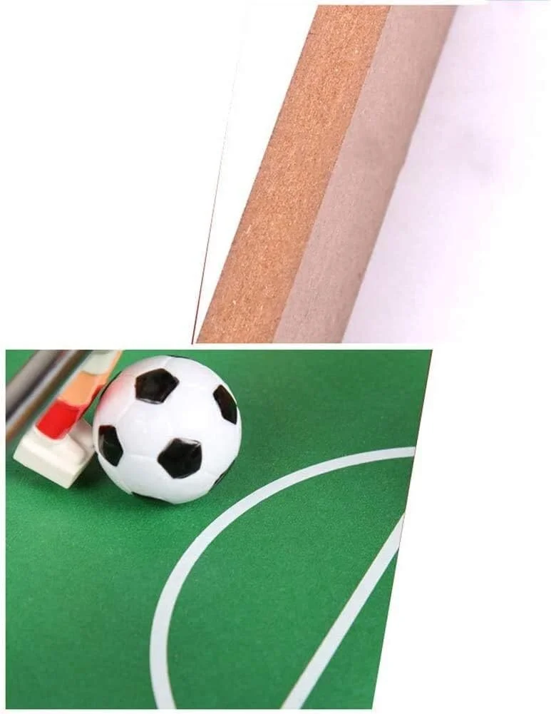 میز فوتبال دستی SVASTY - بازی فوتبال رومیزی با کیفیت مسابقات تجاری برای خانه، نصب آسان، میز بازی فوتبال چوبی عالی برای شب های خانوادگی برای بزرگسالان و کودکان میز فوتبال دستی SVASTY - بازی فوتبال رومیزی با کیفیت مسابقات تجاری برای خانه، نصب آسان، میز بازی فوتبال چوبی عالی برای شب های خانوادگی برای بزرگسالان و کودکان