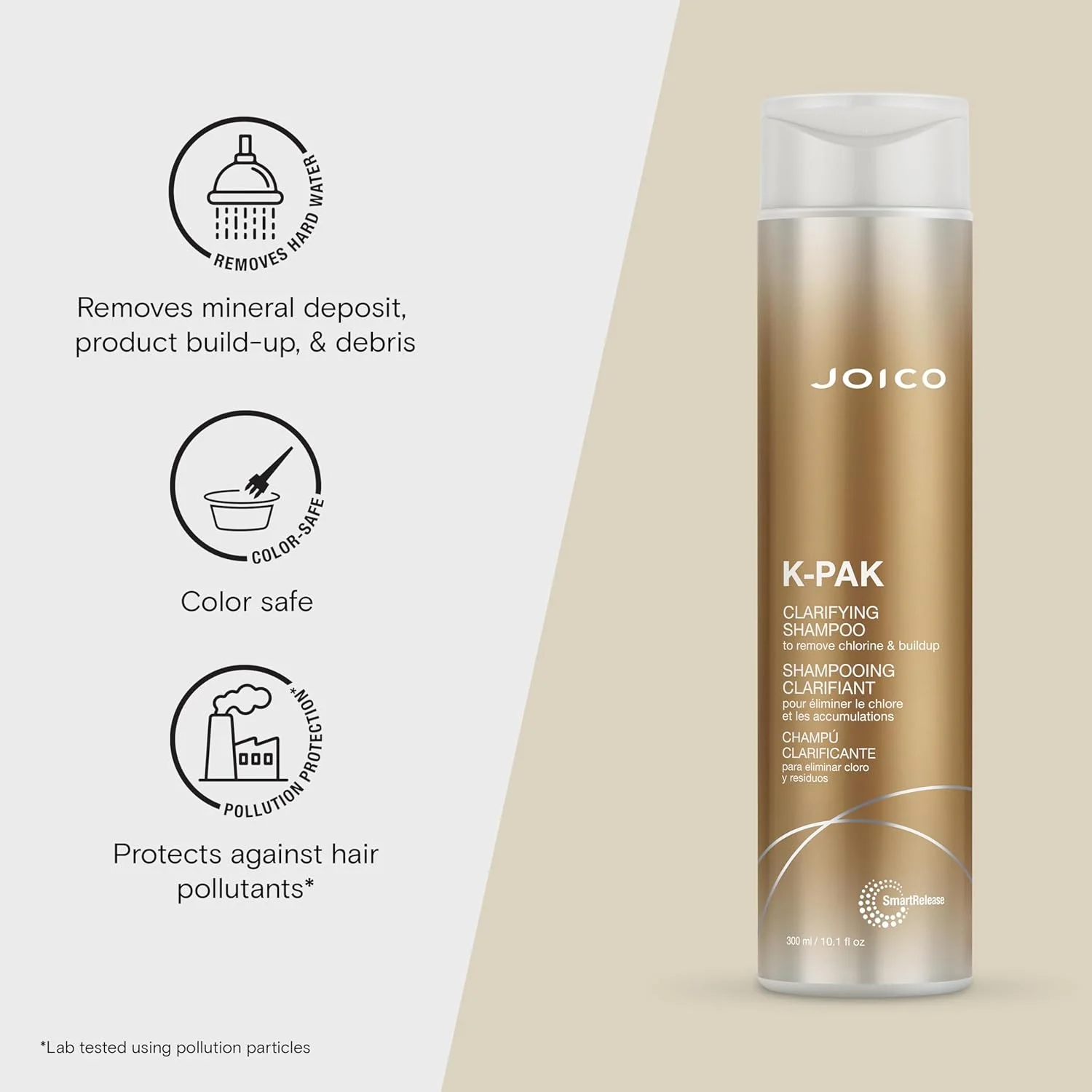 شامپو پاک کننده روزانه جویکو K-PAK برای از بین بردن کلر و رسوبات | برای موهای آسیب دیده | ترمیم و جلوگیری از شکستگی | افزایش درخشندگی | حاوی کراتین و عصاره میوه گواوا | 300 میلی لیتر شامپو پاک کننده روزانه جویکو K-PAK برای از بین بردن کلر و رسوبات | برای موهای آسیب دیده | ترمیم و جلوگیری از شکستگی | افزایش درخشندگی | حاوی کراتین و عصاره میوه گواوا | 300 میلی لیتر