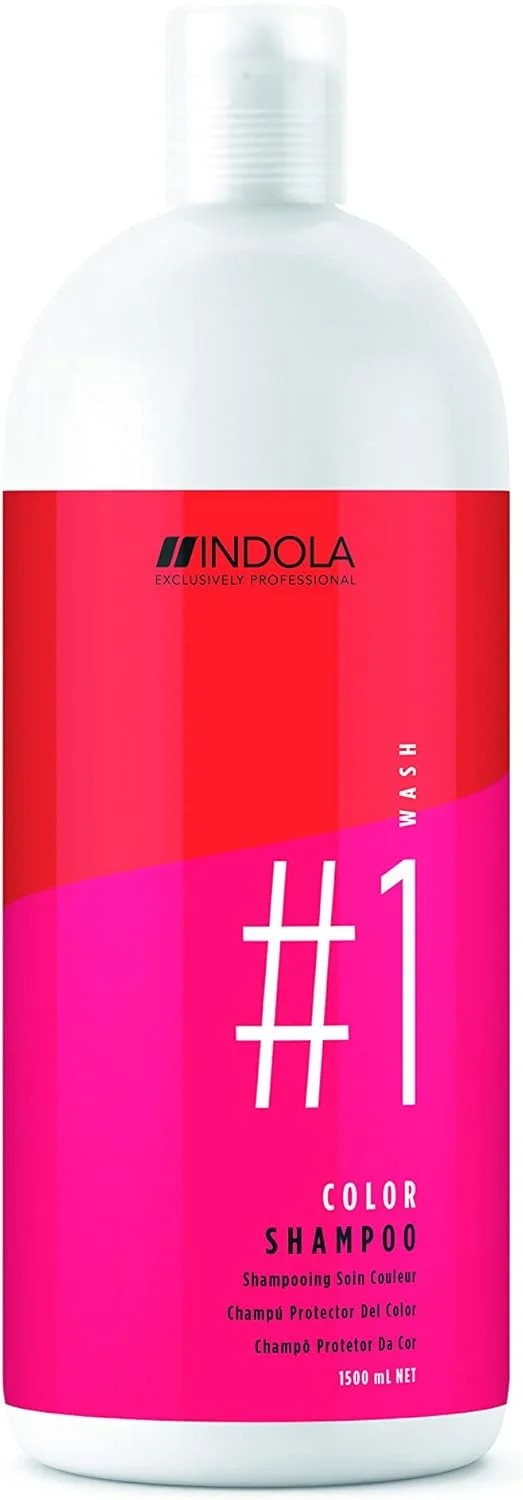شامپو تثبیت کننده رنگ مو ایندولا یونیسکس، 1500 میلی لیتر شامپو تثبیت کننده رنگ مو ایندولا یونیسکس، 1500 میلی لیتر