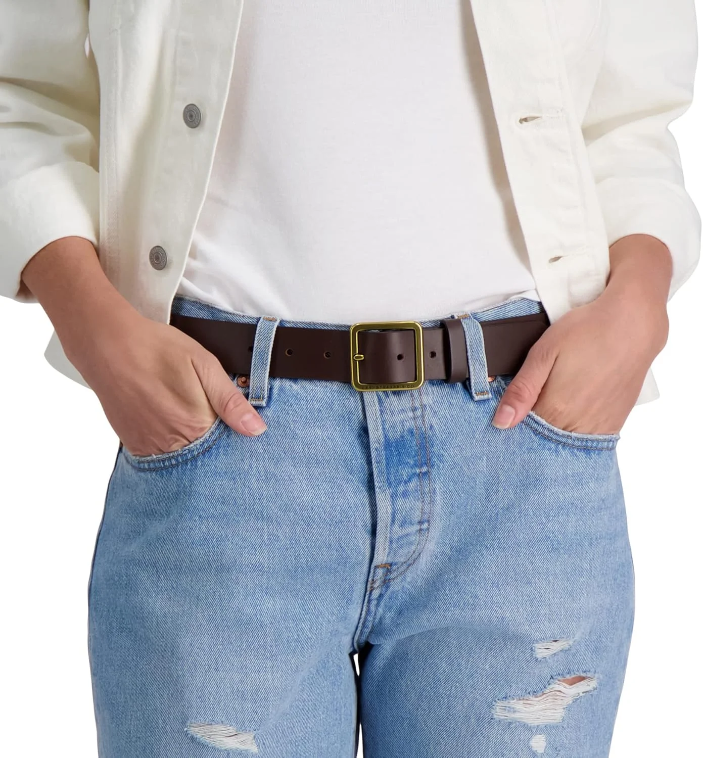 کمربند چرمی غیر رسمی زنانه Levi's