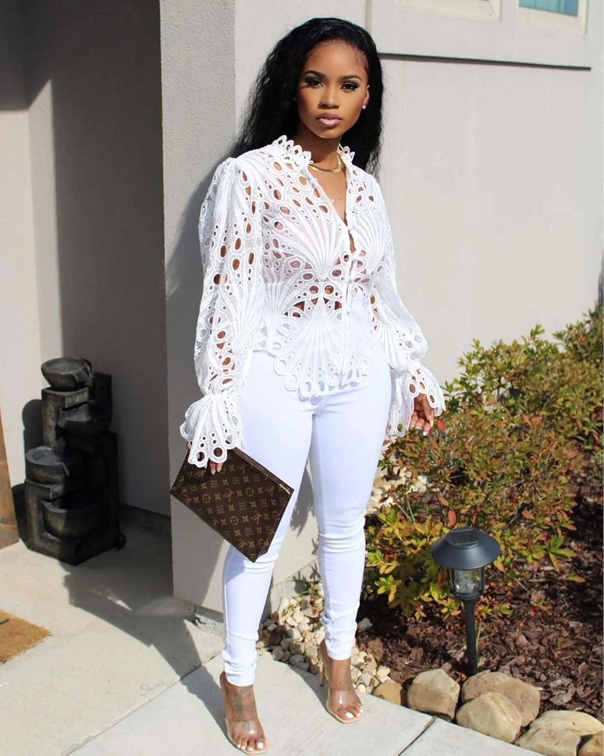 تی شرت آستین بلند زنانه Doweha مدل کلاسیک