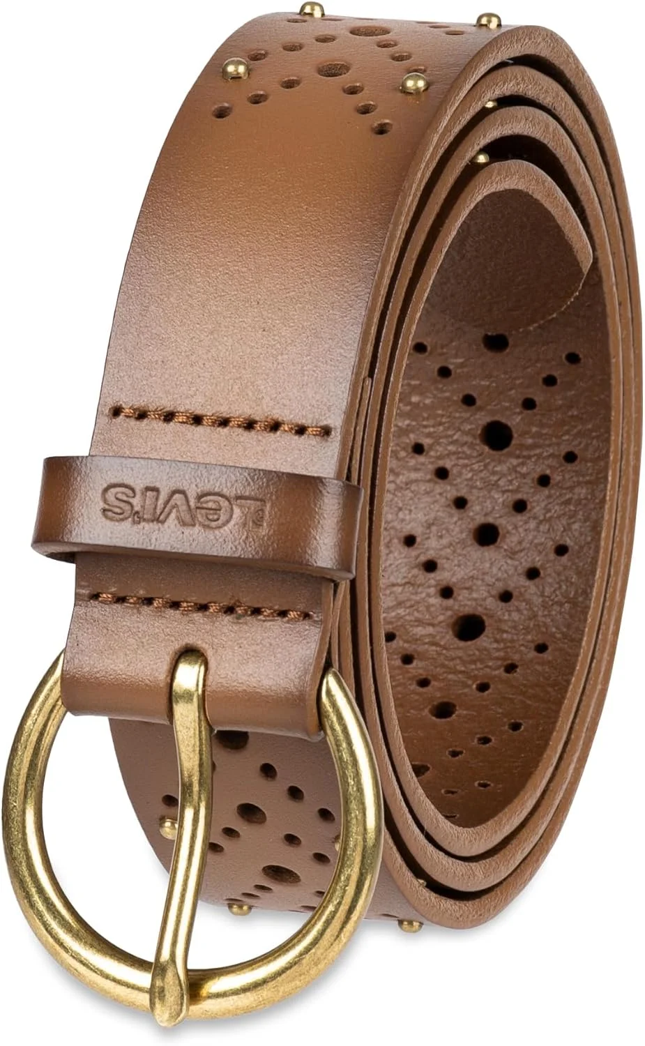 کمربند زنانه روزمره با قابلیت تنظیم کامل سوراخ دار Levi's