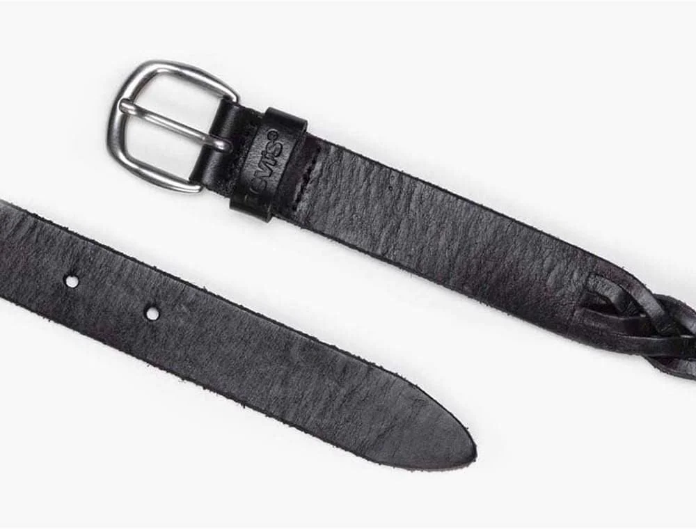 کمربند بافت زنانه Levi's، مشکی معمولی، سایز One Size، مشکی معمولی، Onesize کمربند بافت زنانه Levi's، مشکی معمولی، سایز One Size، مشکی معمولی، Onesize