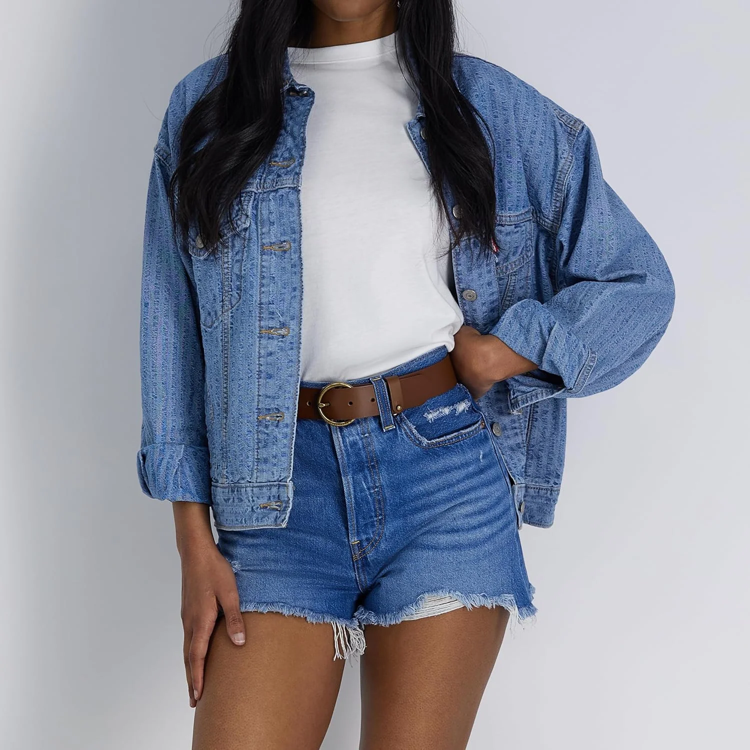 کمربند چرمی زنانه غیر رسمی Levi's کمربند چرمی زنانه غیر رسمی Levi's