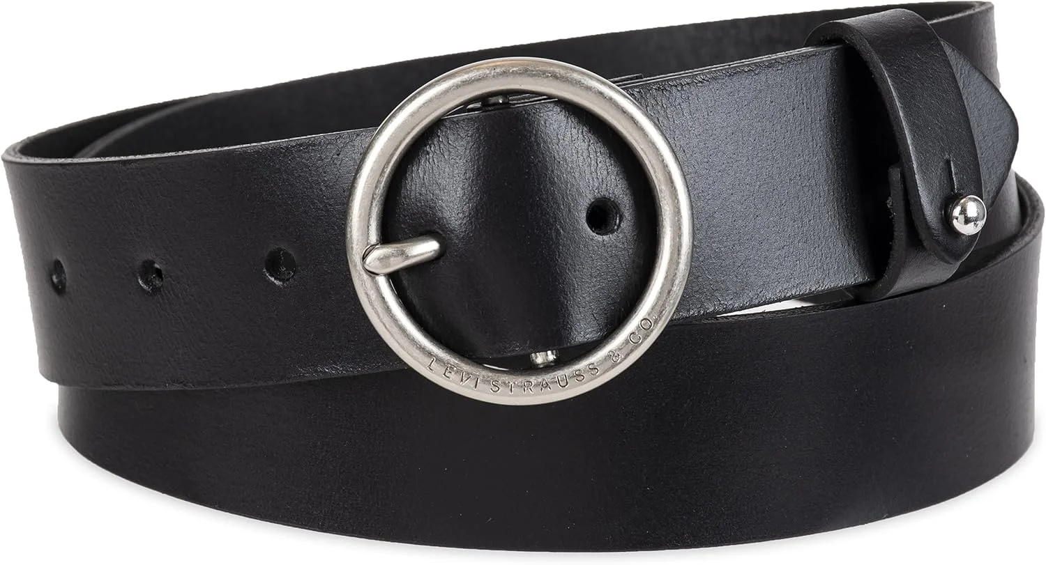 کمربند زنانه Levi's مدل Circular Center Bar Buckle