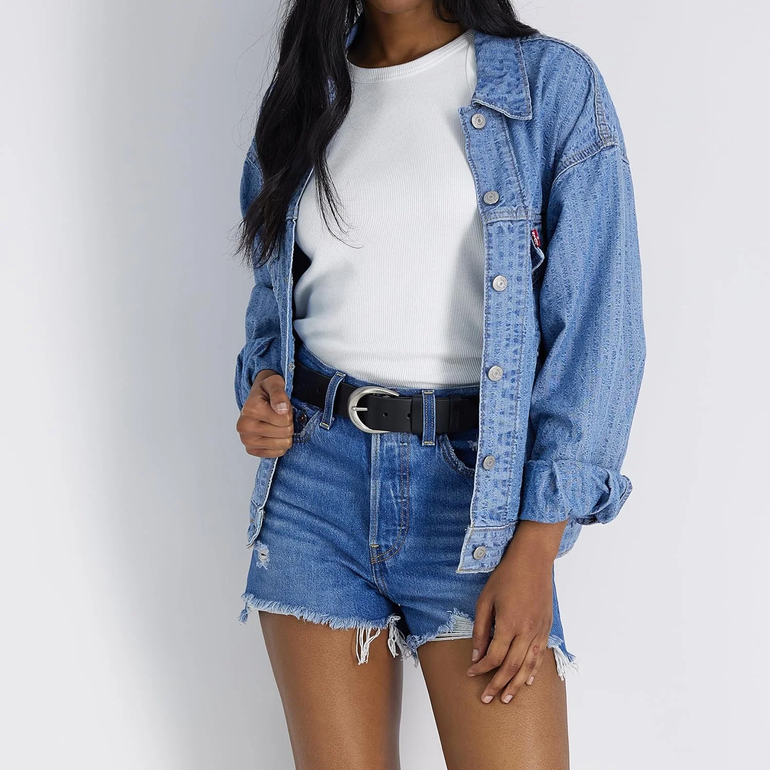 کمربند چرمی زنانه معمولی Levi's کمربند چرمی زنانه معمولی Levi's