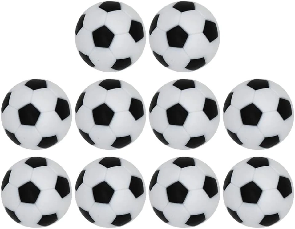 توپ فوتبال دستی SUPVOX، 10 عدد، 23 میلی متر، جایگزین توپ فوتبال دستی میز، توپ های فوتبال دستی مینی سایز میز بازی، لوازم جانبی فوتبال دستی توپ فوتبال دستی SUPVOX، 10 عدد، 23 میلی متر، جایگزین توپ فوتبال دستی میز، توپ های فوتبال دستی مینی سایز میز بازی، لوازم جانبی فوتبال دستی