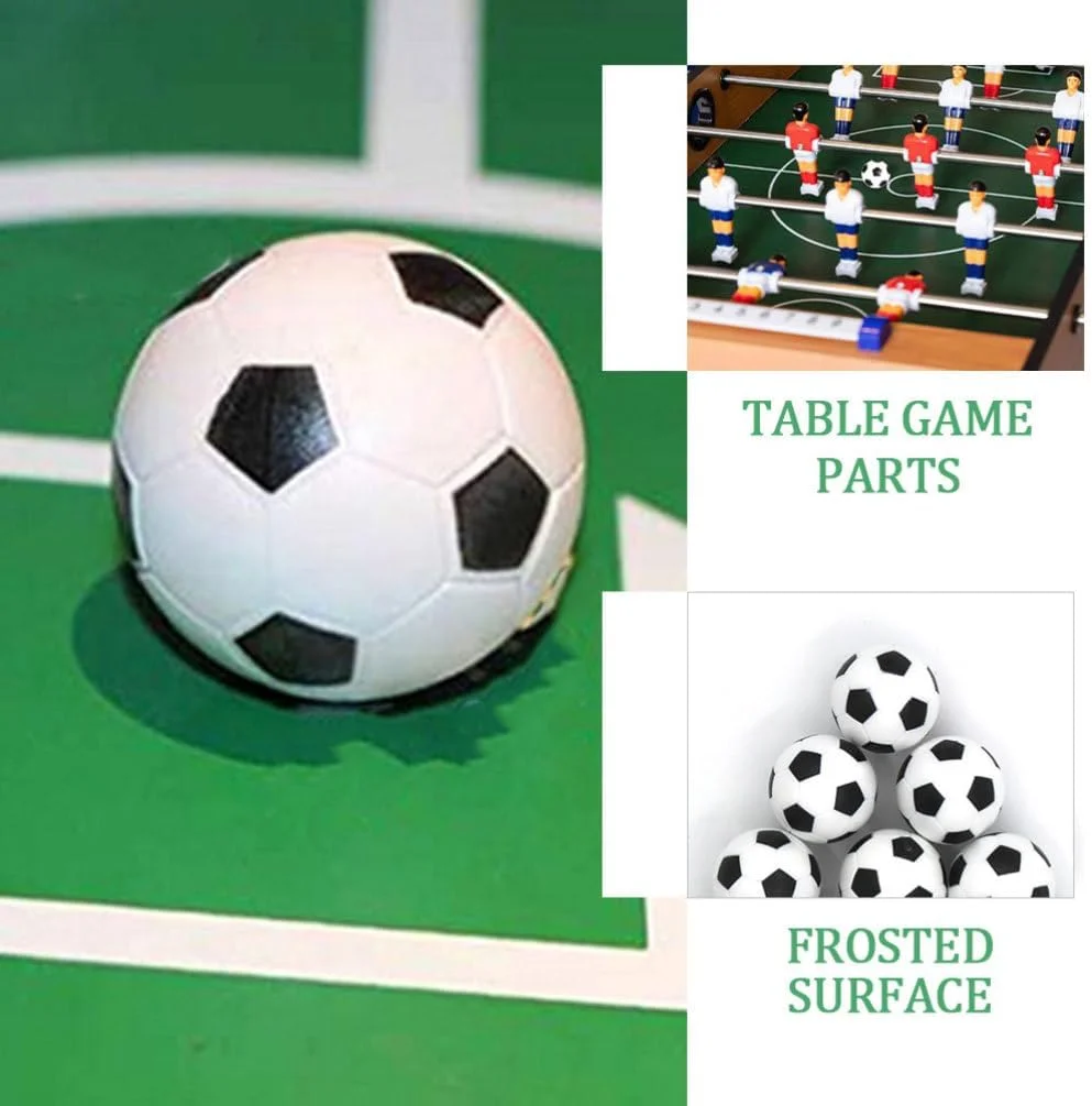 توپ فوتبال دستی SUPVOX، 10 عدد، 23 میلی متر، جایگزین توپ فوتبال دستی میز، توپ های فوتبال دستی مینی سایز میز بازی، لوازم جانبی فوتبال دستی توپ فوتبال دستی SUPVOX، 10 عدد، 23 میلی متر، جایگزین توپ فوتبال دستی میز، توپ های فوتبال دستی مینی سایز میز بازی، لوازم جانبی فوتبال دستی