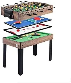 میز فوتبال دستی Suuim، میز بازی فوتبال با مونتاژ آسان، بازی های فوتبال دستی سایز مسابقه ای برای خانه، اتاق بازی، آرکید میز فوتبال دستی Suuim، میز بازی فوتبال با مونتاژ آسان، بازی های فوتبال دستی سایز مسابقه ای برای خانه، اتاق بازی، آرکید