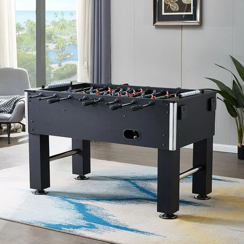 فوتبال دستی حرفه ای MAS Sports به طول 1.5 متر، سایز مسابقاتی، فریم مشکی با زمین بازی سبز فوتبال دستی حرفه ای MAS Sports به طول 1.5 متر، سایز مسابقاتی، فریم مشکی با زمین بازی سبز