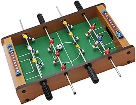 فوتبال دستی رومیزی PRIME TAG: ست بازی مینی فوتبال قابل حمل - شامل دو توپ و نگهدارنده امتیاز - سرگرم کننده برای بزرگسالان و کودکان فوتبال دستی رومیزی PRIME TAG: ست بازی مینی فوتبال قابل حمل - شامل دو توپ و نگهدارنده امتیاز - سرگرم کننده برای بزرگسالان و کودکان