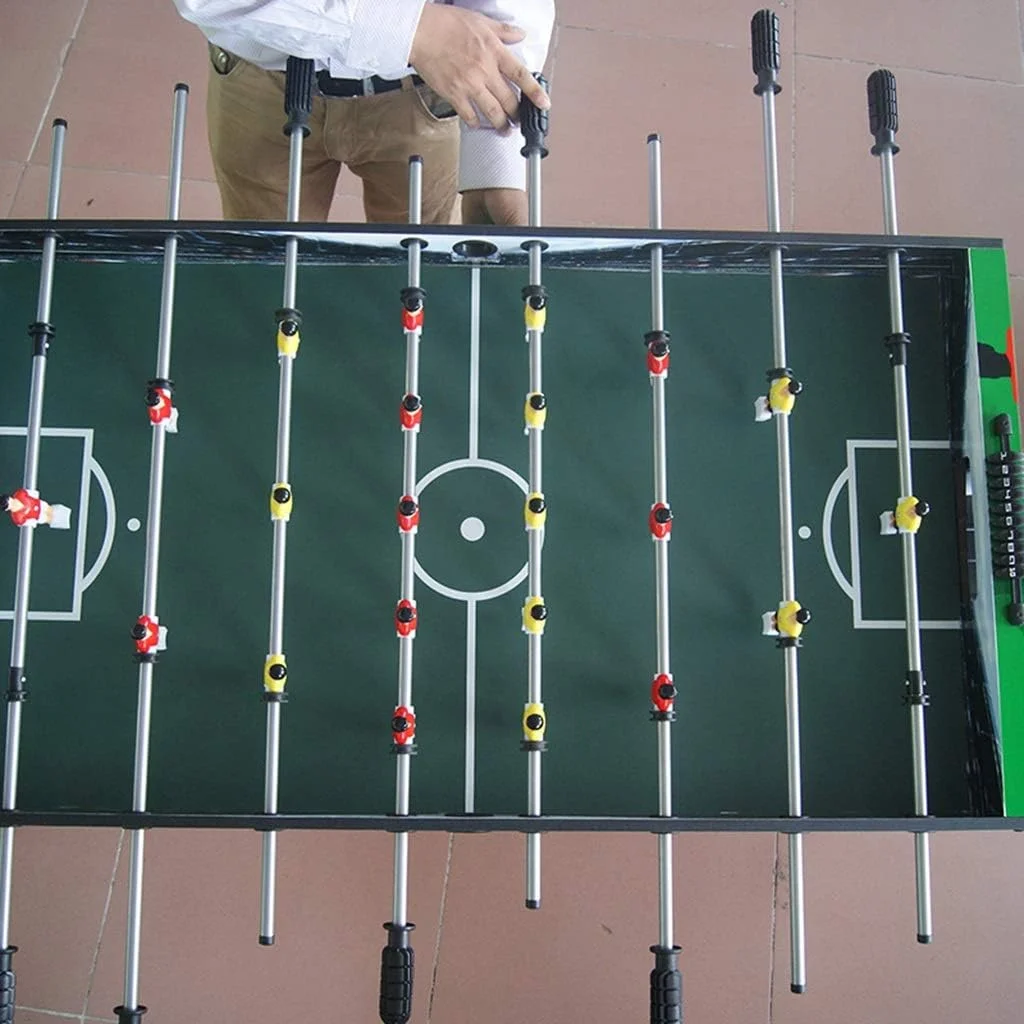 فوتبال دستی رومیزی QIVGXBO، میز بازی فوتبال با 8 میله، میز مینی فوتبال برای کودکان، مناسب برای گیم نت ها، اتاق بازی و بازی های آرکید برند Leunlee فوتبال دستی رومیزی QIVGXBO، میز بازی فوتبال با 8 میله، میز مینی فوتبال برای کودکان، مناسب برای گیم نت ها، اتاق بازی و بازی های آرکید برند Leunlee