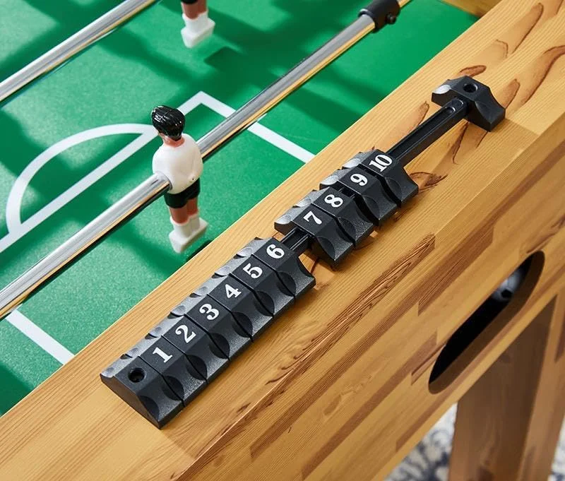 فوتبال دستی حرفه ای MAS Sports، طول 120 سانتی متر، مشکی و سبز، ساخته شده از چوب مهندسی شده برای بزرگسالان و کودکان فوتبال دستی حرفه ای MAS Sports، طول 120 سانتی متر، مشکی و سبز، ساخته شده از چوب مهندسی شده برای بزرگسالان و کودکان