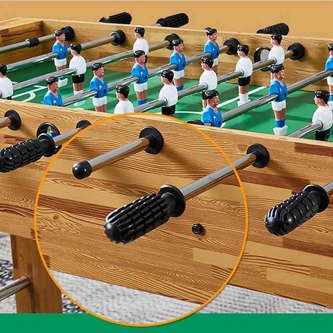 فوتبال دستی حرفه ای MAS Sports، طول 120 سانتی متر، مشکی و سبز، ساخته شده از چوب مهندسی شده برای بزرگسالان و کودکان فوتبال دستی حرفه ای MAS Sports، طول 120 سانتی متر، مشکی و سبز، ساخته شده از چوب مهندسی شده برای بزرگسالان و کودکان