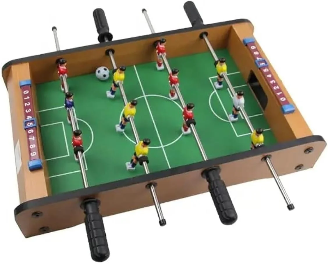 میز فوتبال چوبی نئو کلاسیک، ست بازی تخته ای فوتبال رومیزی اسباب بازی ورزشی (51.3 * 7.5 * 30.5 سانتی متر) میز فوتبال چوبی نئو کلاسیک، ست بازی تخته ای فوتبال رومیزی اسباب بازی ورزشی (51.3 * 7.5 * 30.5 سانتی متر)