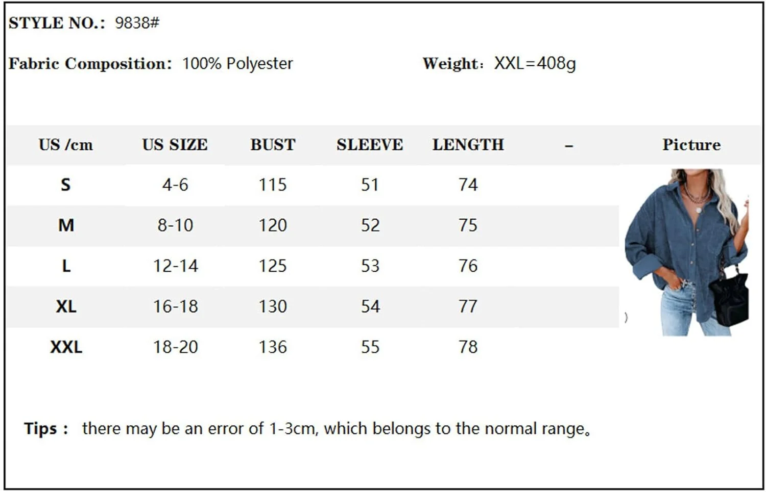 پیراهن زنانه مخمل کبریتی، بلوز آستین بلند دکمه دار مدل Boyfriend، تاپ، پیراهن آستین بلند یقه هفت زنانه، بلوز دکمه دار قدیمی زنانه با جیب روی سینه