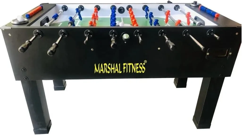 میز فوتبال دستی مارشال فیتنس، میز بازی فوتبال حرفه ای، مشکی - MF-4069 میز فوتبال دستی مارشال فیتنس، میز بازی فوتبال حرفه ای، مشکی - MF-4069