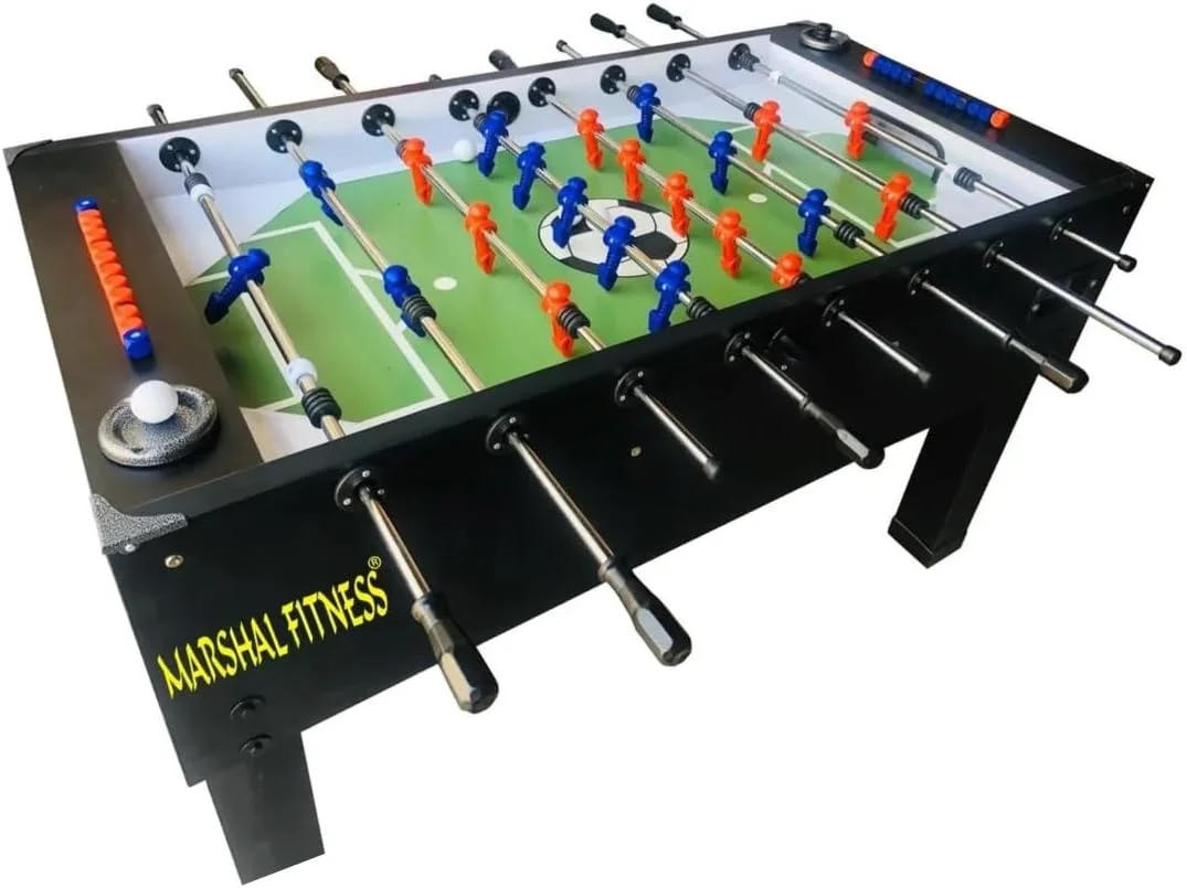 میز فوتبال دستی مارشال فیتنس، میز بازی فوتبال حرفه ای، مشکی - MF-4069 میز فوتبال دستی مارشال فیتنس، میز بازی فوتبال حرفه ای، مشکی - MF-4069