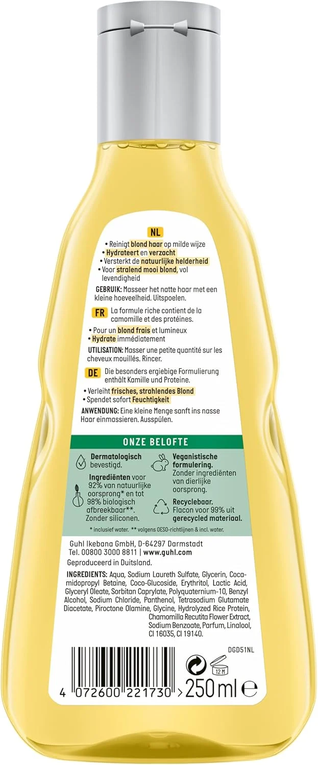 شامپو روشن کننده رنگ موی بلوند گول 250 میلی لیتر شامپو روشن کننده رنگ موی بلوند گول 250 میلی لیتر