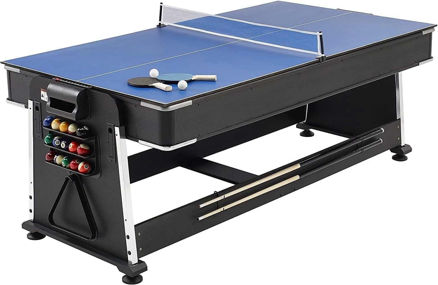 میز بازی چند منظوره 4 در 1 مارشال فیتنس، میز بیلیارد، میز هاکی، میز تنیس و میز غذاخوری، سایز 84x48x32 اینچ - Mf-4084 میز بازی چند منظوره 4 در 1 مارشال فیتنس، میز بیلیارد، میز هاکی، میز تنیس و میز غذاخوری، سایز 84x48x32 اینچ - Mf-4084