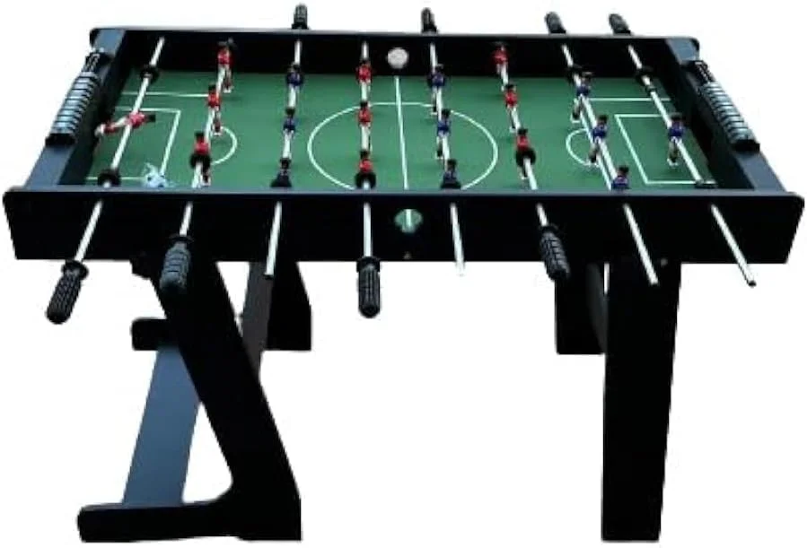 میز فوتبال دستی تاشو Marshal Fitness® | MF-0793 | سطح بازی صاف با امتیازات قابل تنظیم | فوتبال دستی قابل حمل مینی | گیم پلی چالش برانگیز با دوستان میز فوتبال دستی تاشو Marshal Fitness® | MF-0793 | سطح بازی صاف با امتیازات قابل تنظیم | فوتبال دستی قابل حمل مینی | گیم پلی چالش برانگیز با دوستان