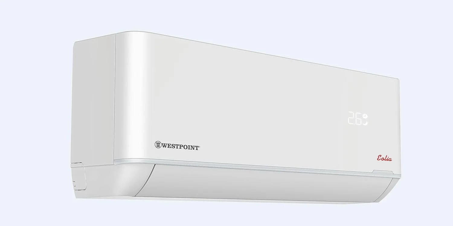 کولر گازی اسپلیت 1.5 تن وست پوینت، کمپرسور روتاری T3، 18000 BTU، R410a، پره های طلایی، سفید مات - WST-18PRO کولر گازی اسپلیت 1.5 تن وست پوینت، کمپرسور روتاری T3، 18000 BTU، R410a، پره های طلایی، سفید مات - WST-18PRO