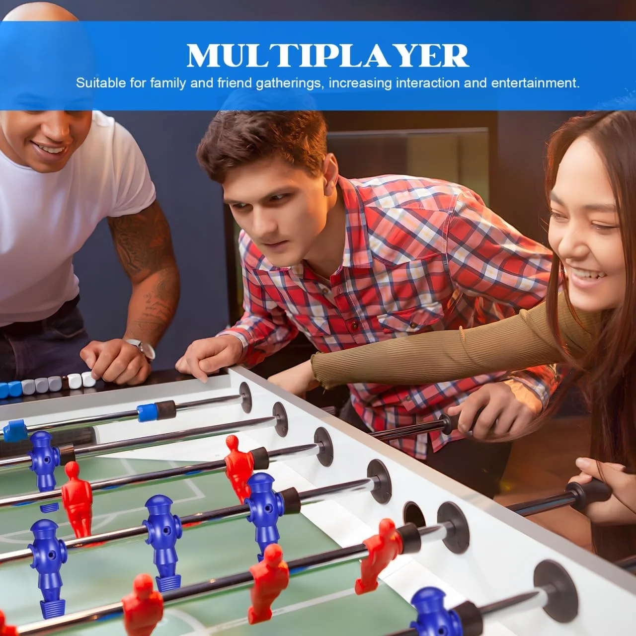 هومویویو 4 عدد آدمک فوتبال دستی جایگزین، قطعات بازیکنان فوتبال آدمک فوتبال دستی لوازم جانبی ماشین فوتبال هومویویو 4 عدد آدمک فوتبال دستی جایگزین، قطعات بازیکنان فوتبال آدمک فوتبال دستی لوازم جانبی ماشین فوتبال