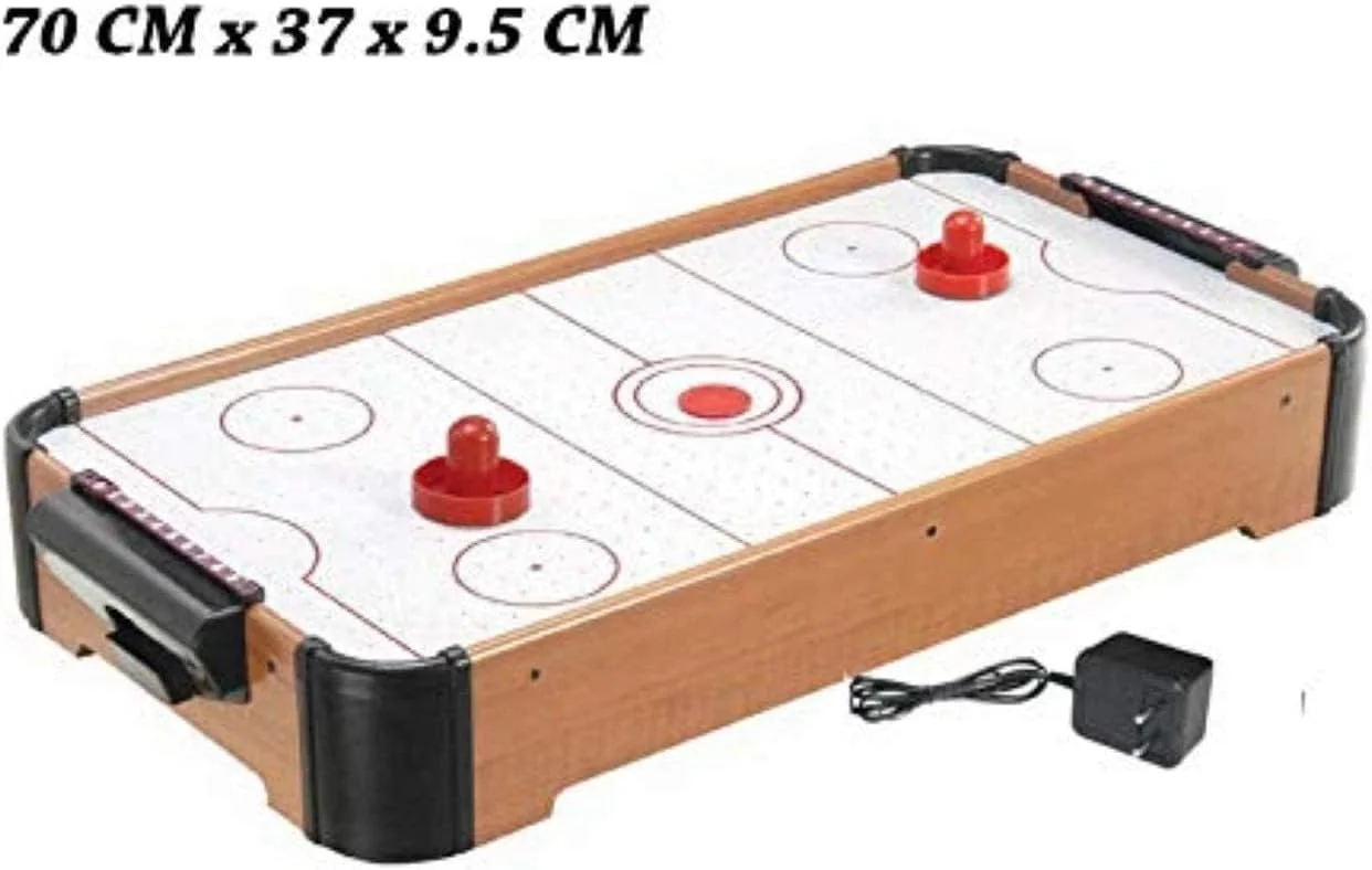 بازی هاکی روی یخ چوبی Happy GiftMart، اسباب بازی رومیزی برقی مناسب فضای داخلی، سایز بزرگ 70 سانتی متر بازی هاکی روی یخ چوبی Happy GiftMart، اسباب بازی رومیزی برقی مناسب فضای داخلی، سایز بزرگ 70 سانتی متر