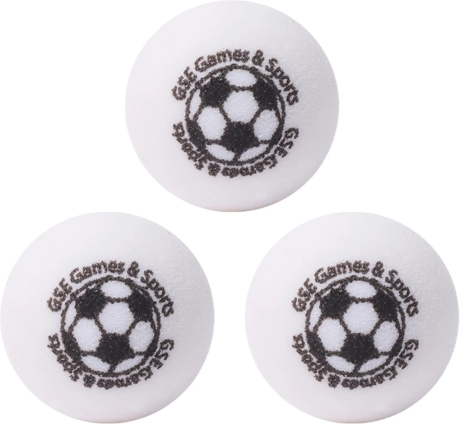 توپ های جایگزین فوتبال دستی سایز استاندارد GSE Games & Sports Expert، توپ های رسمی مسابقات فوتبال دستی (سفید - بسته 3 عددی) توپ های جایگزین فوتبال دستی سایز استاندارد GSE Games & Sports Expert، توپ های رسمی مسابقات فوتبال دستی (سفید - بسته 3 عددی)