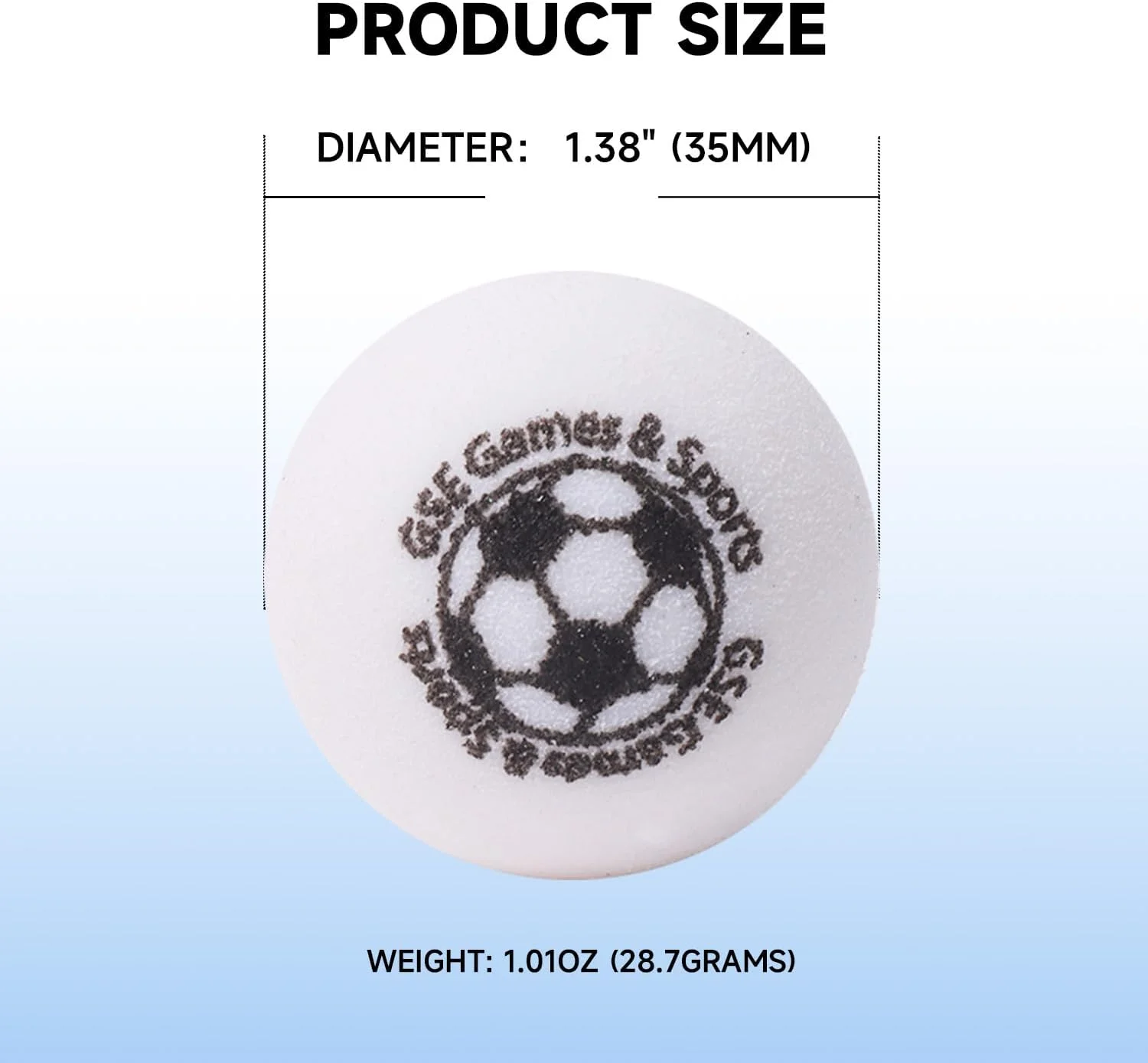 توپ های جایگزین فوتبال دستی سایز استاندارد GSE Games & Sports Expert، توپ های رسمی مسابقات فوتبال دستی (سفید - بسته 3 عددی) توپ های جایگزین فوتبال دستی سایز استاندارد GSE Games & Sports Expert، توپ های رسمی مسابقات فوتبال دستی (سفید - بسته 3 عددی)