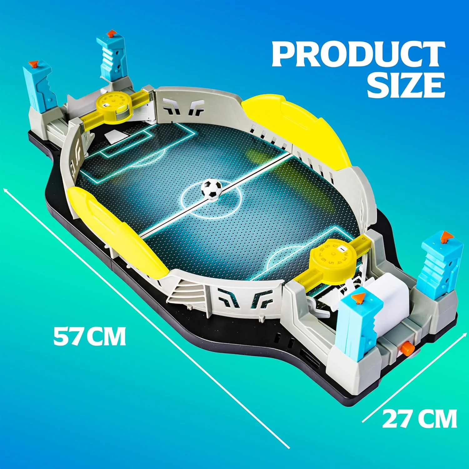 فوتبال دستی رومیزی کوچک Graffic Giraffe، بازی ورزشی فشرده داخل سالن برای کودکان و بزرگسالان، بازی تخته ای فوتبال دستی قابل حمل برای تفریح خانوادگی فوتبال دستی رومیزی کوچک Graffic Giraffe، بازی ورزشی فشرده داخل سالن برای کودکان و بزرگسالان، بازی تخته ای فوتبال دستی قابل حمل برای تفریح خانوادگی