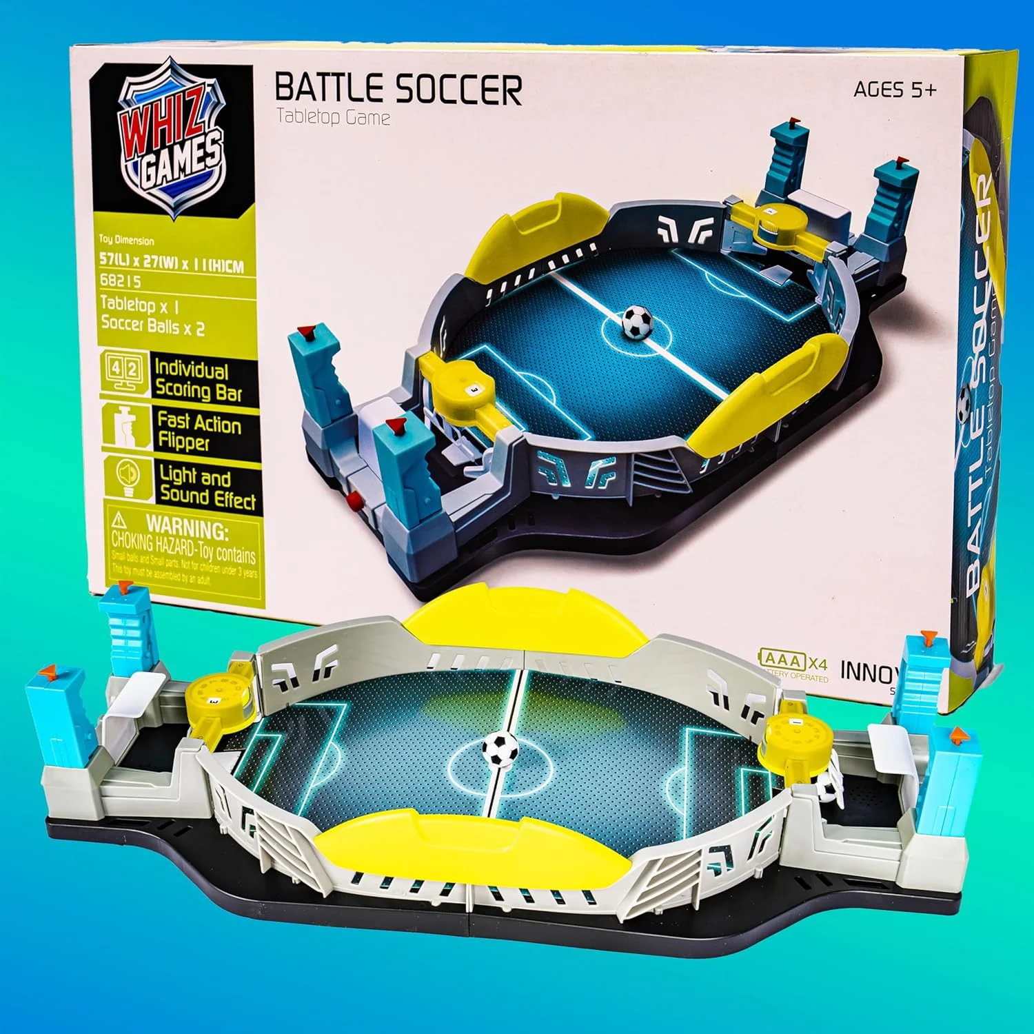 فوتبال دستی رومیزی کوچک Graffic Giraffe، بازی ورزشی فشرده داخل سالن برای کودکان و بزرگسالان، بازی تخته ای فوتبال دستی قابل حمل برای تفریح خانوادگی فوتبال دستی رومیزی کوچک Graffic Giraffe، بازی ورزشی فشرده داخل سالن برای کودکان و بزرگسالان، بازی تخته ای فوتبال دستی قابل حمل برای تفریح خانوادگی