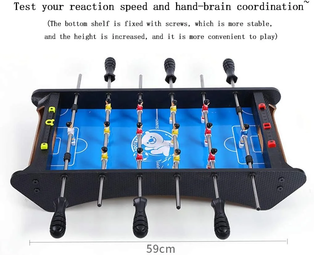فوتبال دستی رومیزی، ست بازی فوتبال رومیزی قابل حمل، مناسب برای بارها، آرکیدها، اتاق بازی و بازی های آرکید فوتبال دستی رومیزی، ست بازی فوتبال رومیزی قابل حمل، مناسب برای بارها، آرکیدها، اتاق بازی و بازی های آرکید