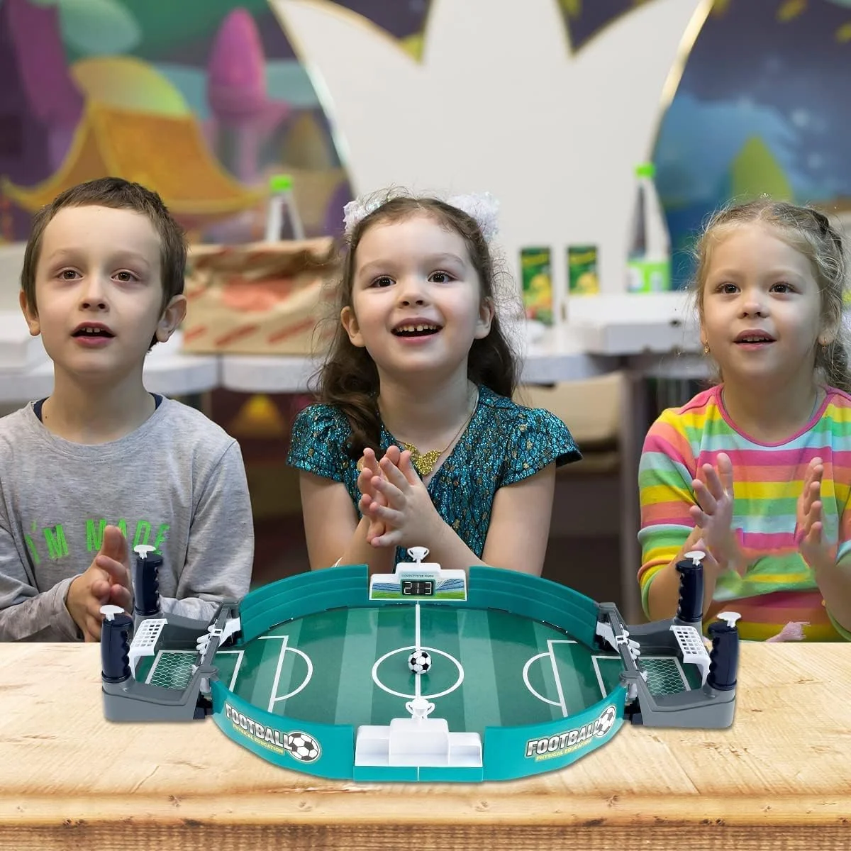 فوتبال دستی بازی تعاملی، مینی فوتبال دستی رومیزی، هماهنگی دست و چشم بازی کلاسیک تعاملی والدین و فرزندان، بازی تخته ورزشی رومیزی نبرد دوتایی (بزرگ - 6 توپ) فوتبال دستی بازی تعاملی، مینی فوتبال دستی رومیزی، هماهنگی دست و چشم بازی کلاسیک تعاملی والدین و فرزندان، بازی تخته ورزشی رومیزی نبرد دوتایی (بزرگ - 6 توپ)