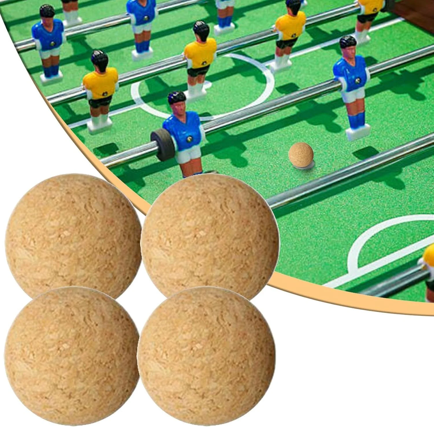 توپ فوتبال 36 میلی متری | توپ های فوتبال بازی رومیزی | جایگزین اسباب بازی فوتبال رومیزی برای پسران، زنان، نوجوانان، جوانان و دختران در دورهمی ها توپ فوتبال 36 میلی متری | توپ های فوتبال بازی رومیزی | جایگزین اسباب بازی فوتبال رومیزی برای پسران، زنان، نوجوانان، جوانان و دختران در دورهمی ها