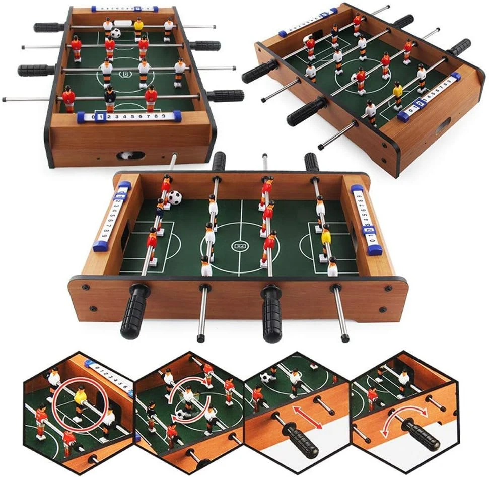 فوتبال دستی رومیزی، فوتبال دستی رومیزی کوچک برای بزرگسالان و کودکان، فوتبال دستی قابل حمل، بازی تفریحی فوتبال دستی برای کودکان فوتبال دستی رومیزی، فوتبال دستی رومیزی کوچک برای بزرگسالان و کودکان، فوتبال دستی قابل حمل، بازی تفریحی فوتبال دستی برای کودکان