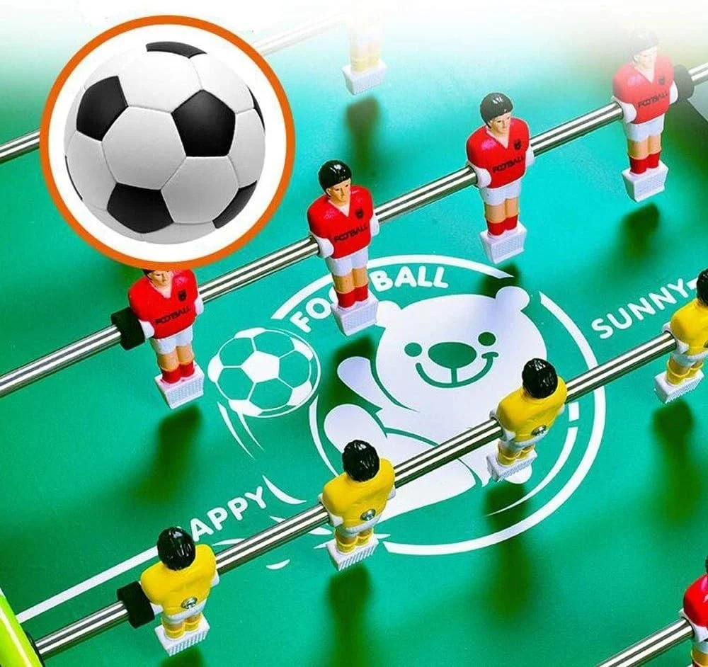 میز فوتبال دستی با مونتاژ آسان، میز بازی فوتبال چوبی، مجموعه فوتبال های رومیزی برای بازی های آرکید، اتاق بازی، بارها، مهمانی ها، شب های خانوادگی میز فوتبال دستی با مونتاژ آسان، میز بازی فوتبال چوبی، مجموعه فوتبال های رومیزی برای بازی های آرکید، اتاق بازی، بارها، مهمانی ها، شب های خانوادگی