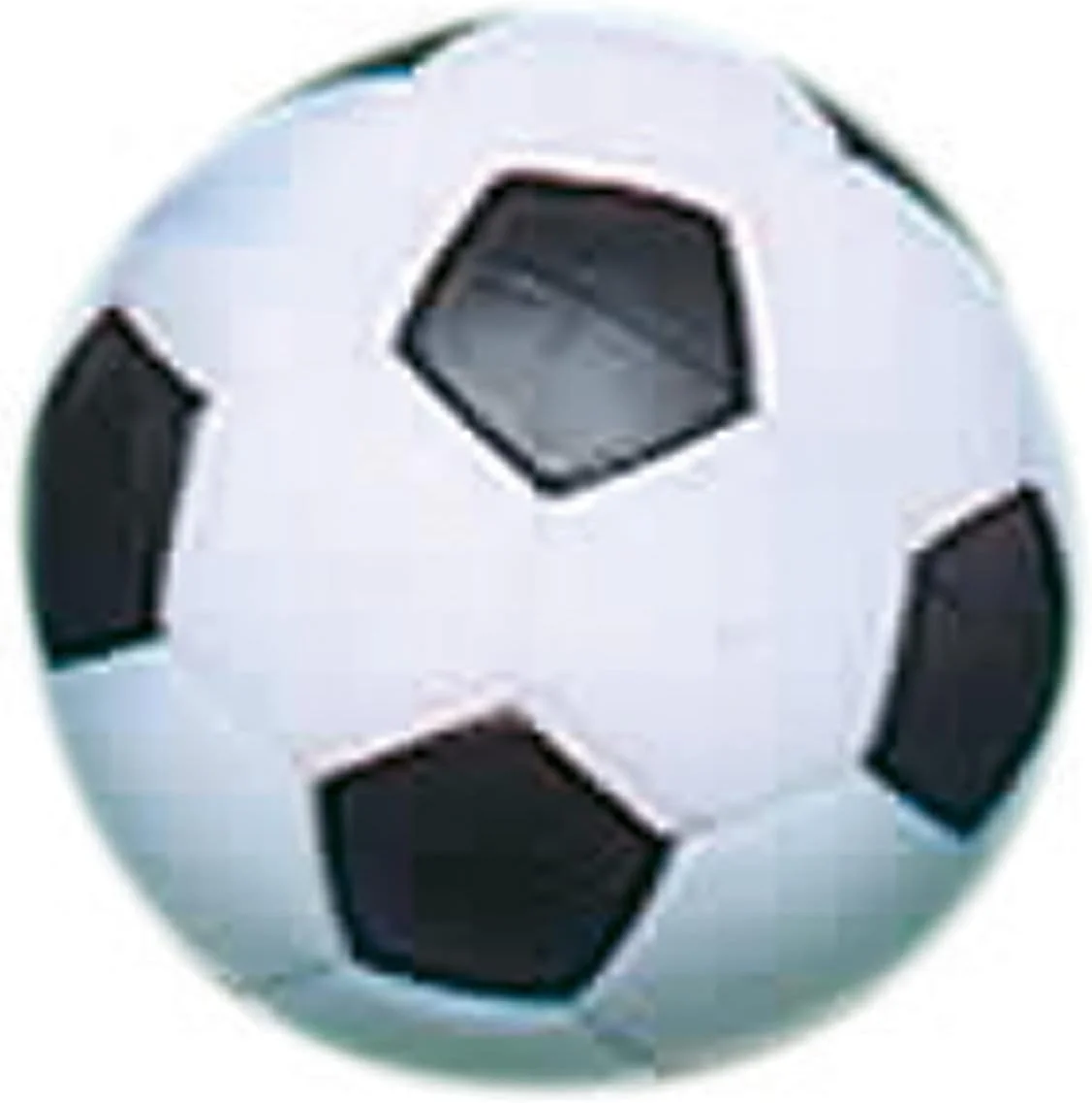 توپ های فوتبال دستی Fat Cat، سایز استاندارد 36 میلی متری، طرح توپ فوتبال، مشکی/سفید، بسته 4 عددی توپ های فوتبال دستی Fat Cat، سایز استاندارد 36 میلی متری، طرح توپ فوتبال، مشکی/سفید، بسته 4 عددی