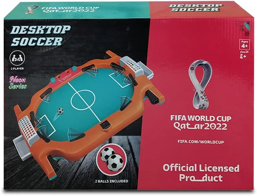 فوتبال دستی مینیاتوری جام جهانی قطر 2022، فوتبال پین بال برای اتاق بازی سرپوشیده | بازی تخته ای ورزشی فوتبال دستی رومیزی برای بزرگسالان، کودکان و خانواده فوتبال دستی مینیاتوری جام جهانی قطر 2022، فوتبال پین بال برای اتاق بازی سرپوشیده | بازی تخته ای ورزشی فوتبال دستی رومیزی برای بزرگسالان، کودکان و خانواده
