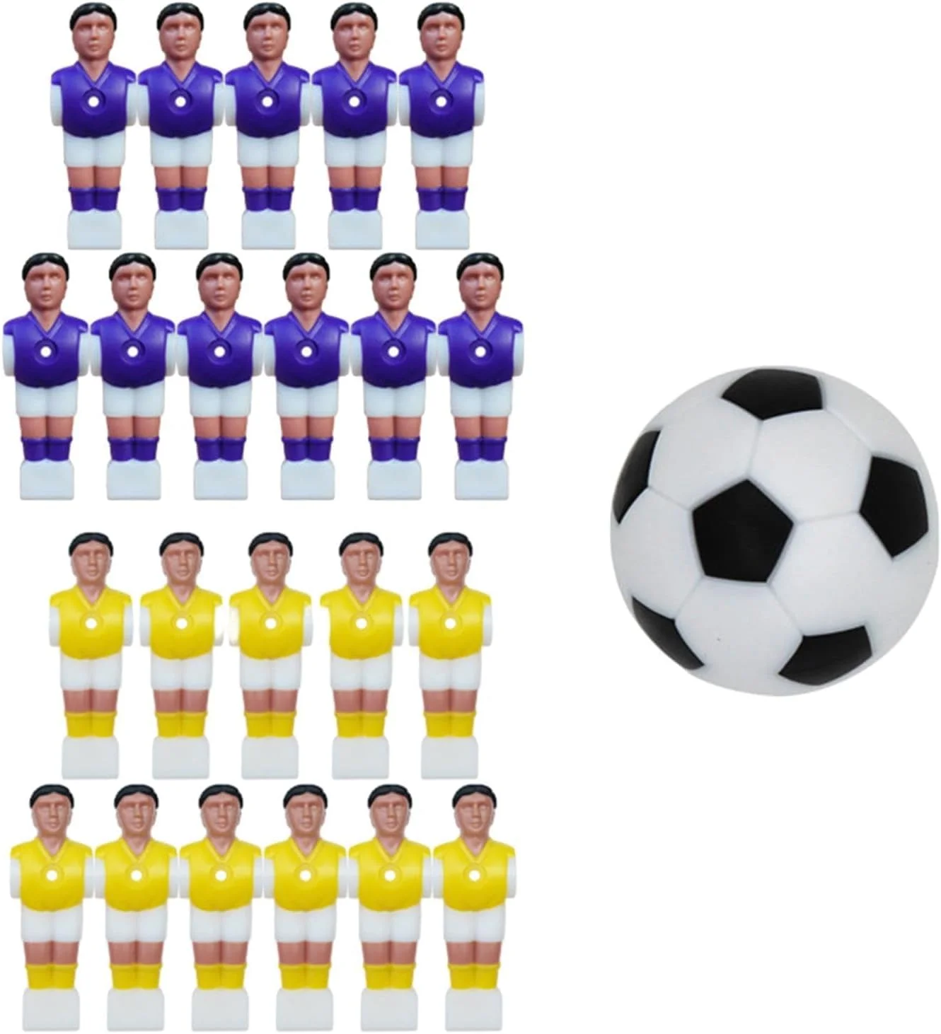22 عدد آدمک فوتبال دستی، قطعات جایگزین، آدمک بازیکن فوتبال دستی، فیگورهای بازیکن فوتبال دستی، جایگزین آدمک های میز فوتبال دستی، فیگور آدمک های میز برای میزهای فوتبال دستی کوچک 22 عدد آدمک فوتبال دستی، قطعات جایگزین، آدمک بازیکن فوتبال دستی، فیگورهای بازیکن فوتبال دستی، جایگزین آدمک های میز فوتبال دستی، فیگور آدمک های میز برای میزهای فوتبال دستی کوچک