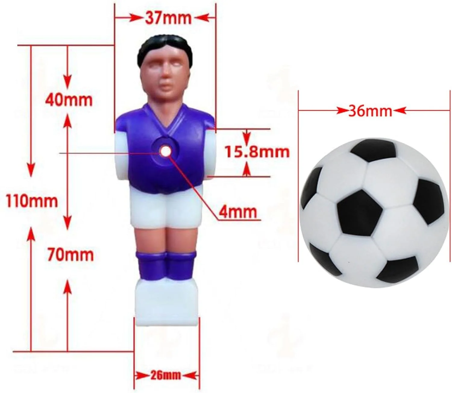 22 عدد آدمک فوتبال دستی، قطعات جایگزین، آدمک بازیکن فوتبال دستی، فیگورهای بازیکن فوتبال دستی، جایگزین آدمک های میز فوتبال دستی، فیگور آدمک های میز برای میزهای فوتبال دستی کوچک 22 عدد آدمک فوتبال دستی، قطعات جایگزین، آدمک بازیکن فوتبال دستی، فیگورهای بازیکن فوتبال دستی، جایگزین آدمک های میز فوتبال دستی، فیگور آدمک های میز برای میزهای فوتبال دستی کوچک